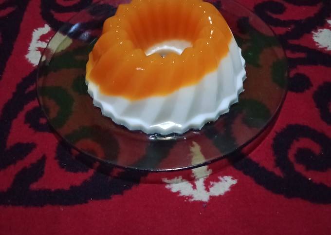 Puding Susu Labu Kuning