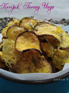 Foto resep Keripik Terong Ungu