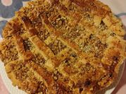 Una foto de kuchen de manzana nuez