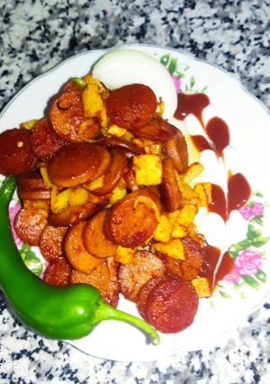 عکسی از دستور خوراک بندری