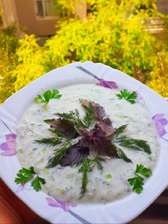 عکسی از دستور سالاد ماست و خیار