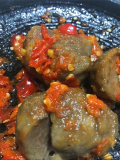 Foto resep Bakso penyet sambal bawang