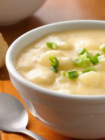 Easy Steps to Prepare Recipes Lazy Cheesy Potato Soup the Can Spoil the Tongue Appealing.