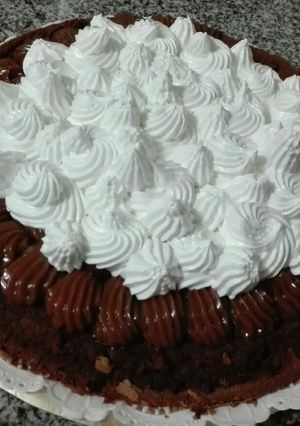 Una foto de Torta húmeda de chocolate