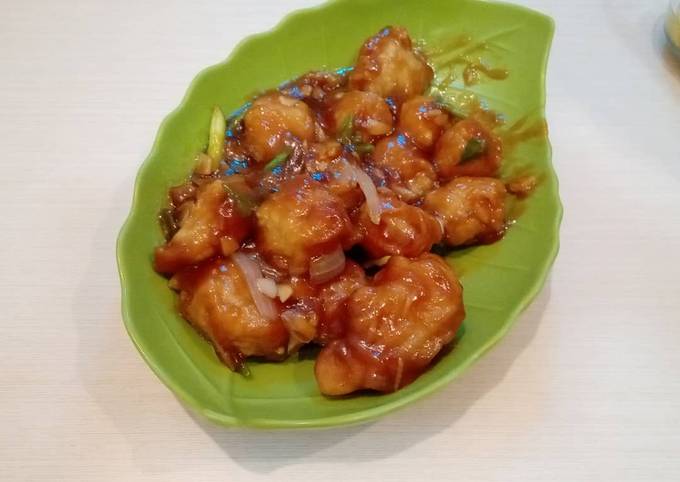 Resep praktis buat Tuna crispy saus barbeque  sedap