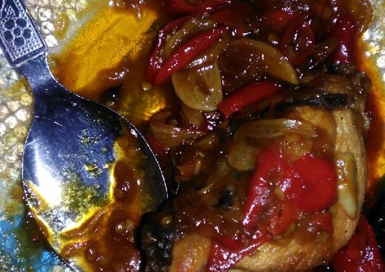 Bagaimana Menyiapkan Ayam saus teriyaki simple enakk Anti Gagal