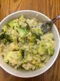 Broccoli Cheddar Risotto