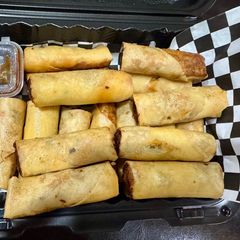 A picture of Tuna Lumpiang Shanghai.
