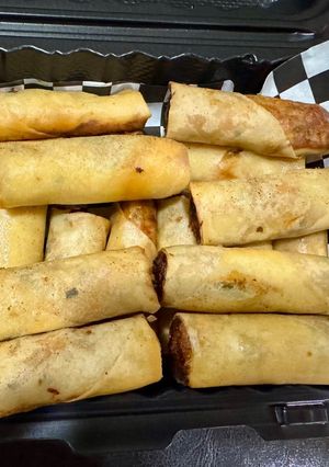 A picture of Tuna Lumpiang Shanghai.