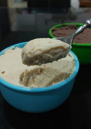 Foto resep Anabolic Tofu Vanilla Cream|High Protein, Low Calorie, Sugar & Gluten Free