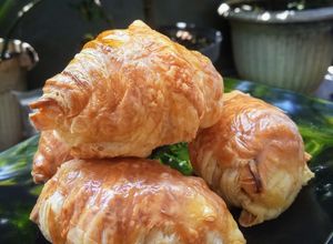 Foto resep Cheese croissant puff pastry