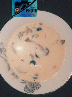 صورة لوصفة شوربة الفطر / كريمة بالفطر