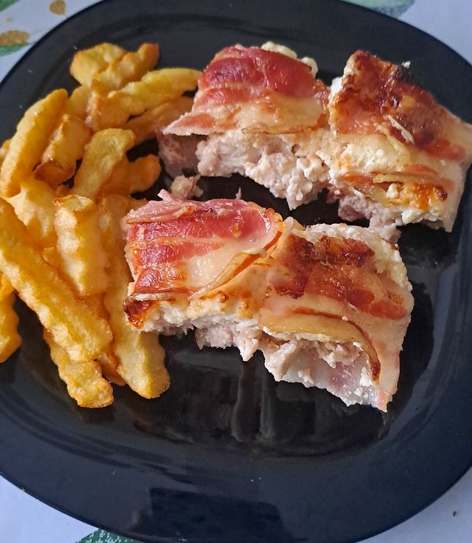 Csőben sült csirkemell recept fotója