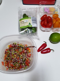 A picture of Pico De Gallo.