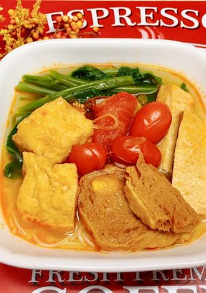 Hình của món Canh bún chay.