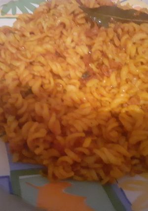 صورة لوصفة معكرونة بالتونة 🐟🐟🐟🐟🐟🐟