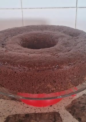 Una foto de Budín brownie de chocolate y dulce de leche🍫🍫