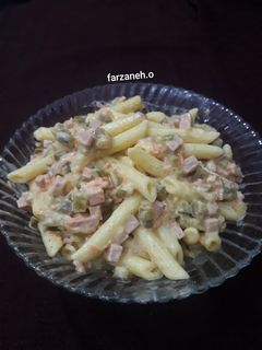 عکسی از دستور سالاد ماکارانی