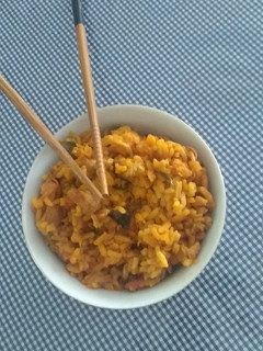 Una foto de Arroz frito