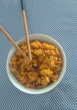 Una foto de Arroz frito