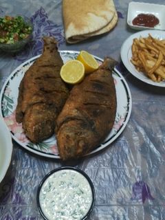 صورة لوصفة سمك دنيس مقلي