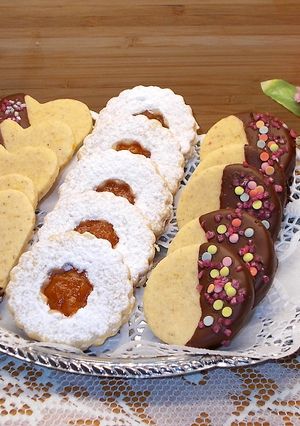 Mandulás linzer...variációk recept fotója