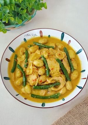 Foto resep Gulai Rebung Biji Cempedak