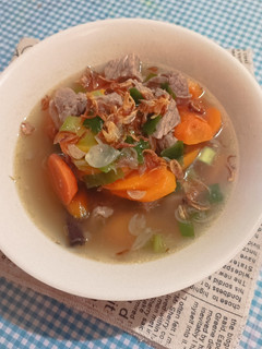 Foto resep Sup Daging Sapi Khas Minang