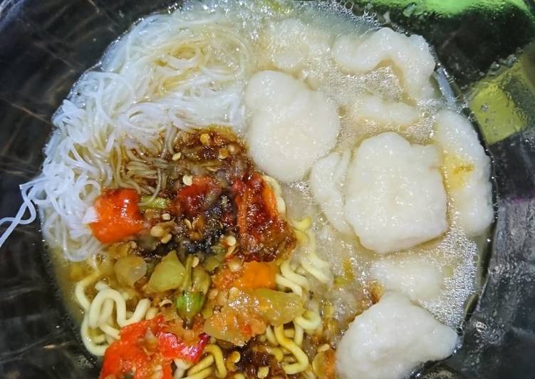 Resep Tekwan mie campur, Enak