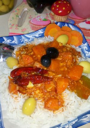صورة لوصفة رز بصوص في كسرونه