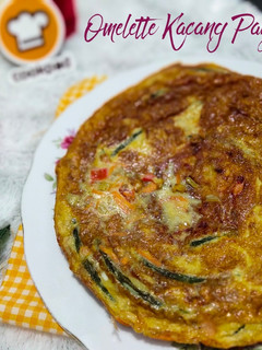Foto resep Omelette Kacang Panjang