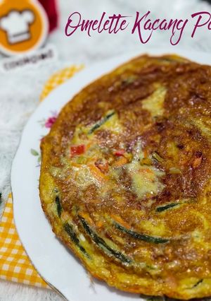 Foto resep Omelette Kacang Panjang