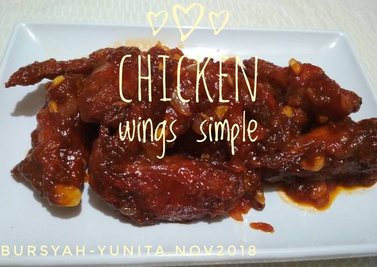 Resep Chicken Wings Simple Anti Gagal