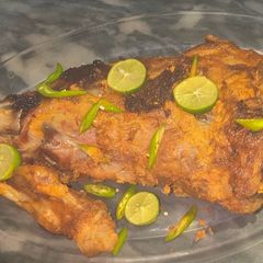 A picture of Steamed lamb.