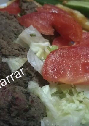 صورة لوصفة كباب على الصاج