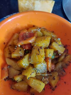 ভাজা মশলা দিয়ে কুমড়ো ভাজা(bhaja masala diye kumro bhaja recipe in Bengali) রেসিপির প্রধান ছবি