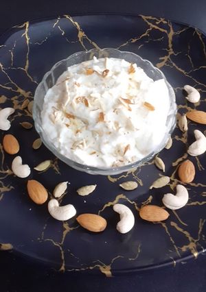 A picture of Dry fruit Shrikhand.
