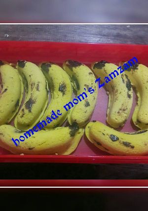 Foto resep Banana cotton cake