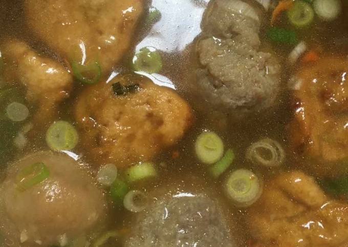 Bakso Aci (Cilok) + Gorengan