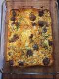 Eggy Sausage Pie