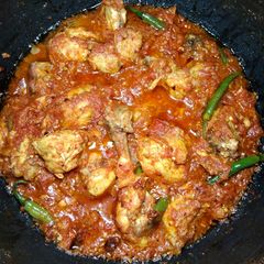 A picture of Red Chicken Karahi.