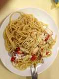 Seafood Aglio Olio