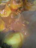 Bomba de papa rellena