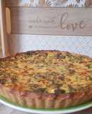 Quiche de espinacas y calabaza con base multicereales