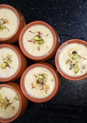 A picture of Matka malaai rabdi.