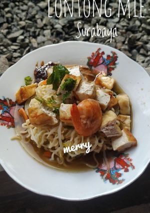 Foto resep Lontong Mie