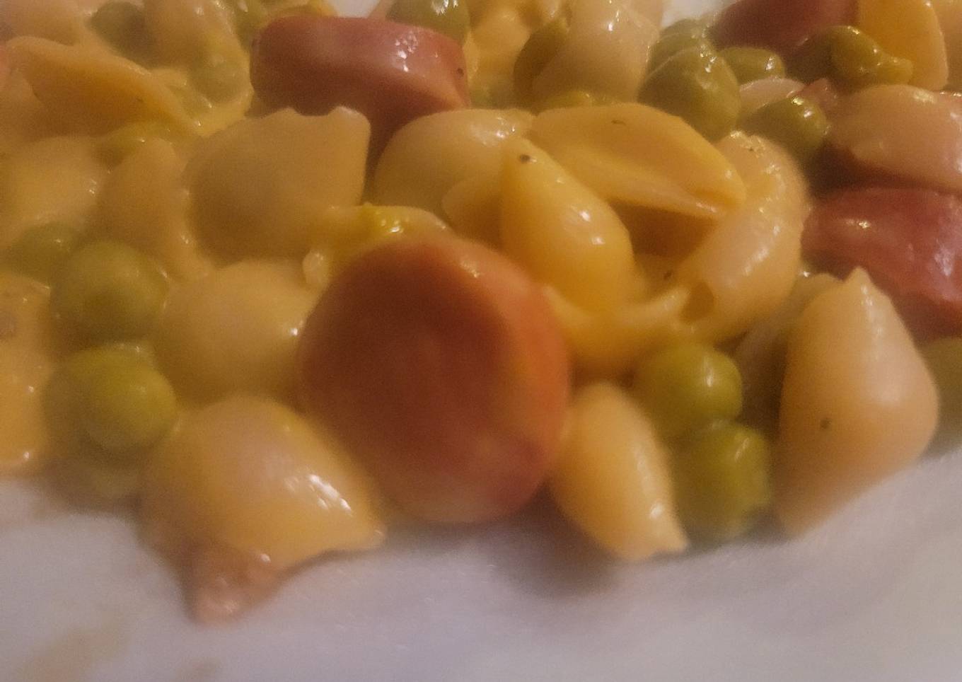 Budget Family Meal-in-One Pot (Meat, Veggie, Noodle and Cheese)