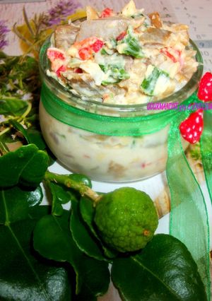 Une photo de RILLETTES de HARENG DOUX FUME au COMBAVA