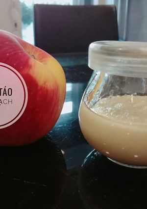 Hình của món Bánh Táo Yến mạch.
