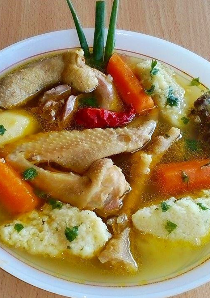 Tyúkhúsleves recept fotója